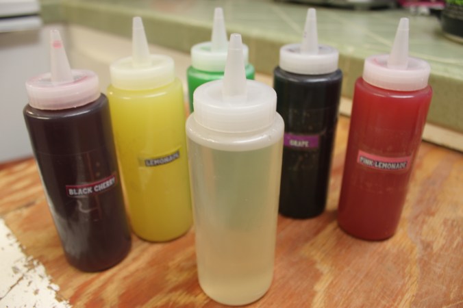 Simple Syrup Flavored with Kool Aid packets