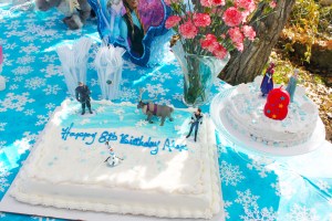 Frozen Themed Birthday Cakes