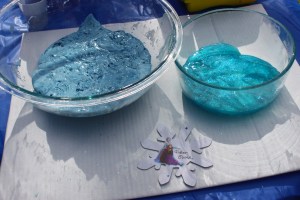 Blue Glitter Slime Station