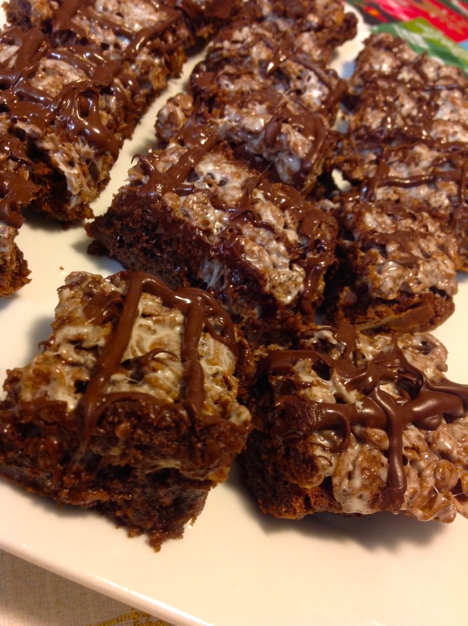 Gluten Free Chocolate Crispy Brownies | Small Town Living in Nevada