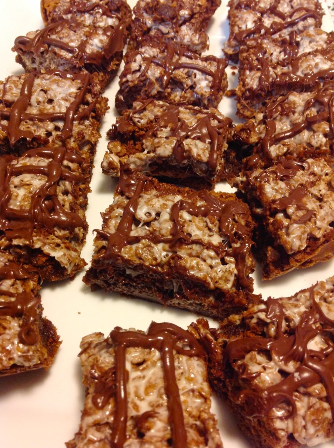 Gluten Free Chocolate Crispy Brownies | Small Town Living in Nevada