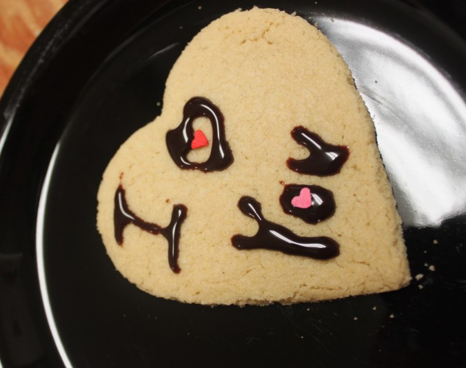 I love you sugar cookie