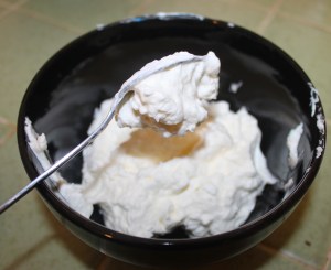 Stabilized Whipped Cream Frosting