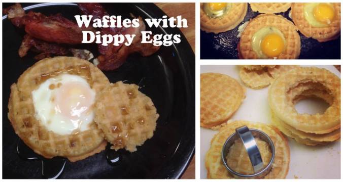Waffle Dippy Eggs | Small Town Living in Nevada