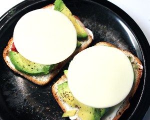 Broiled Cheese with Avocado and Tomato | Small Town Living in Nevada