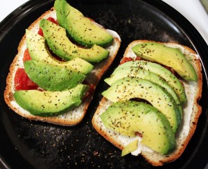Broiled Cheese with Avocado and Tomato | Small Town Living in Nevada