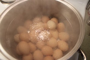 Hard Boiled Fresh Eggs | Small Town Living in Nevada