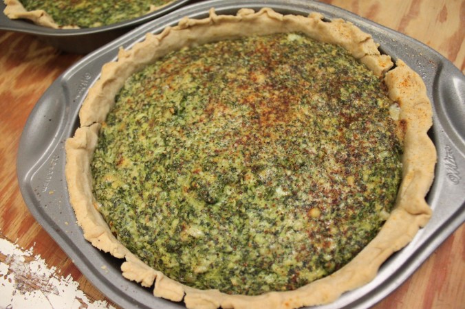 Gluten Free Spinach Quiche | Small Town Living in Nevada