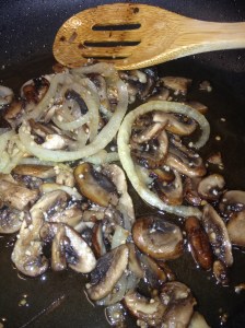 Grilled Mushrooms and Onions | Small Town Living in Nevada
