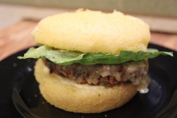 Veggie Beef Cheeseburger