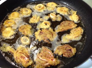 Calamari frying in oil | Small Town Living in Nevada