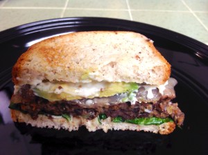 Gluten Free Black Bean Meatless Burger | Small Town Living in Nevada