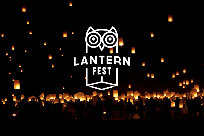 Releasing lanterns into the night sky. Photo from http://www.thelanternfest.com