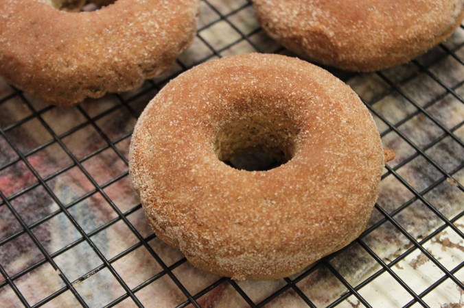Gluten Free Apple Cider Doughnuts | Small Town Living in Nevada