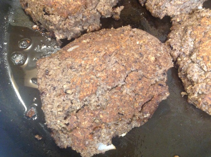 Black Bean &amp; Mushroom Patty