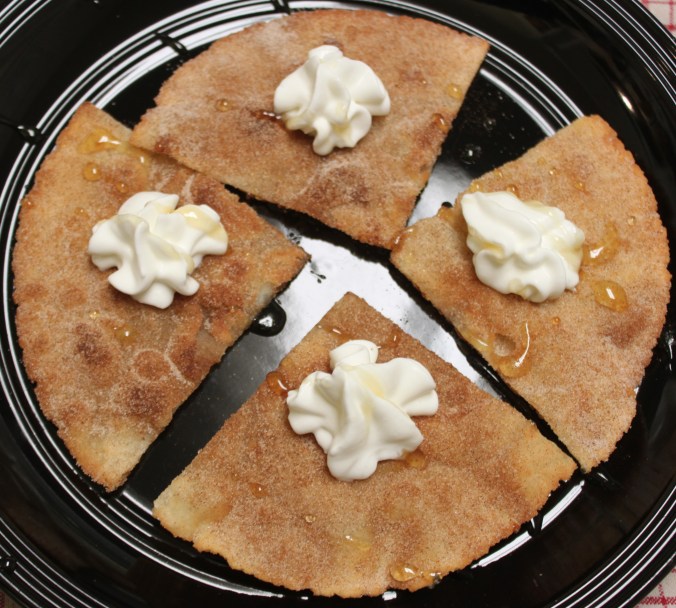 Fried Cinnamon Sugar Tortillas