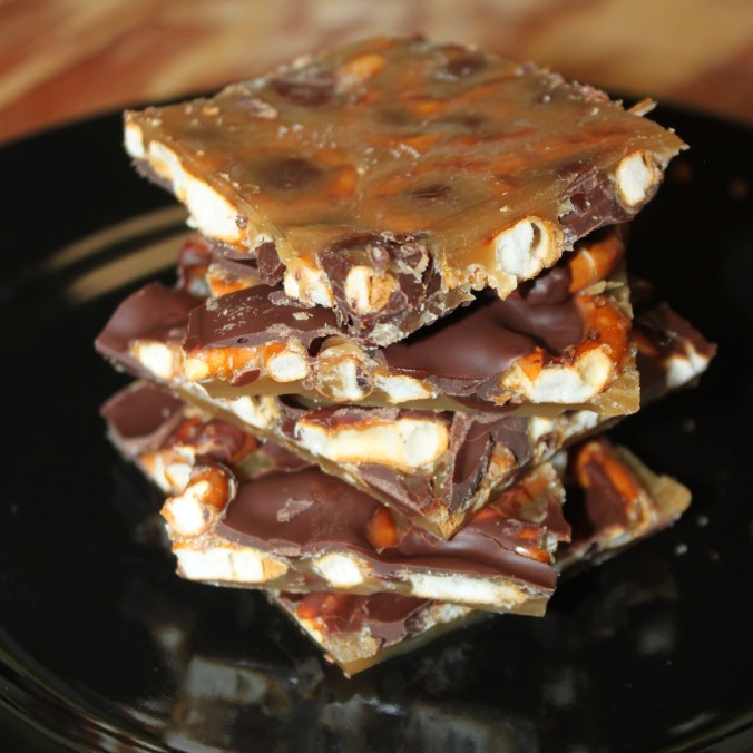 Gluten Free Pretzel Toffee Candy